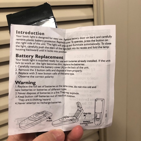 Portable Book Light - Picture 2 of 10